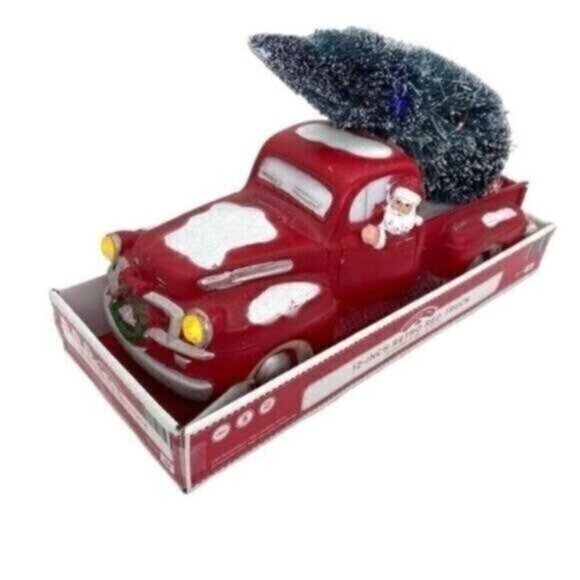 Other - Retro Light Up Christmas Musical Red Truck New